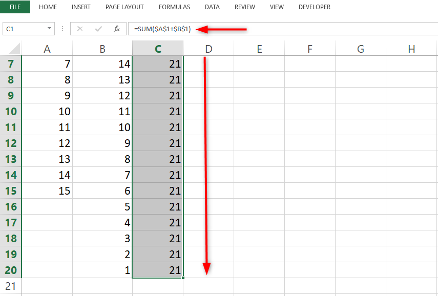 excel-how-to-drag-without-changing-numbers-basic-excel-tutorial