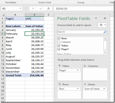 How To Create A Pivot Table From Multiple Worksheets Using Microsoft Excel 2016 Basic Excel Tutorial