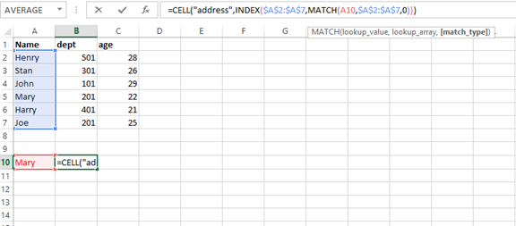 search cell for text excel