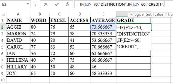 If Functions With Three Conditions Nested If Statement Basic Excel Tutorial