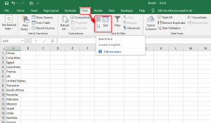 Guide to sorting alphabetically excel with Multiple columns