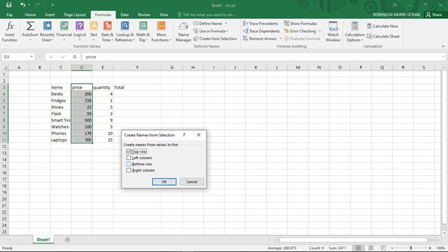 Naming Sheets In Excel 4011