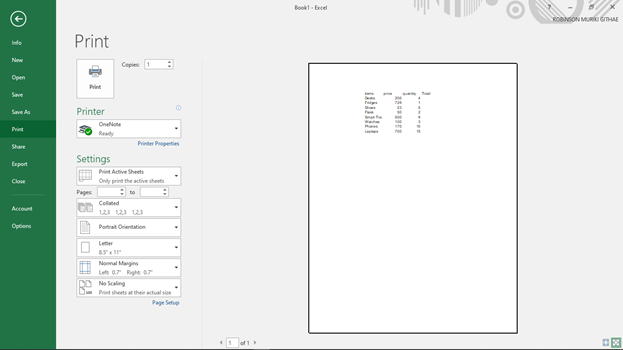 Printing in Excel. How to print in Excel? | Basic Excel Tutorial