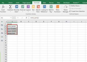 Split names in Excel Sheet (Quick and Easiest Way)
