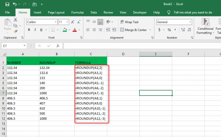 Basic Tutorial: How to round up In Excel (Easy Function)