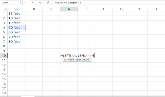 Excel How To Remove Last 4 Characters Basic Excel Tutorial 9639