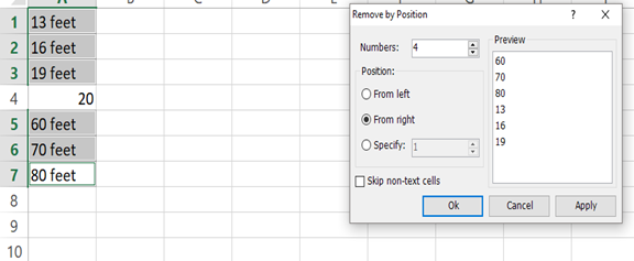 Excel Keep Last 4 Characters