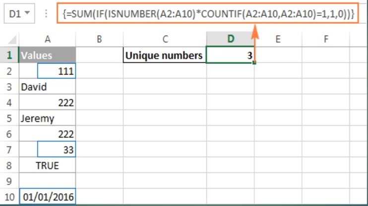 How To Count Unique Values In Excel Basic Excel Tutorial