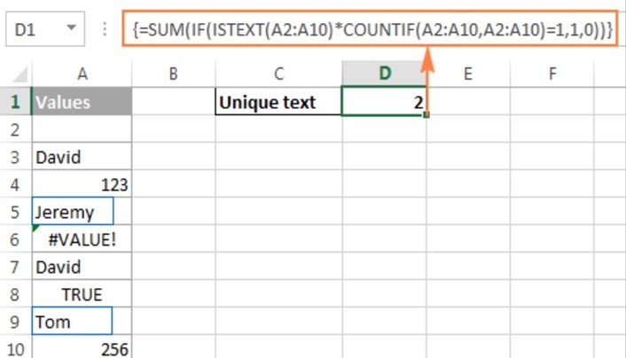 How to count unique values in Excel | Basic Excel Tutorial