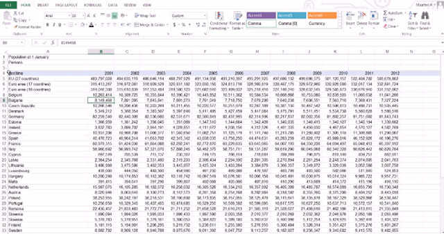 excel skips rows when scrolling