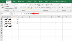 Calculate 90 days from date in Excel | Basic Excel Tutorial