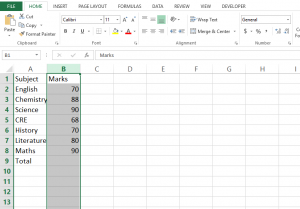 How to sum a filtered column in Excel | Basic Excel Tutorial