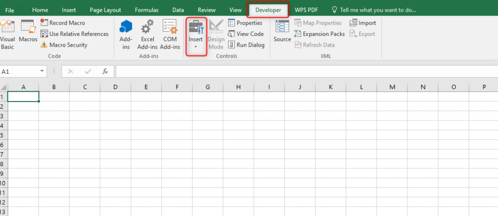 How To Add A Button In Excel Basic Excel Tutorial 6464