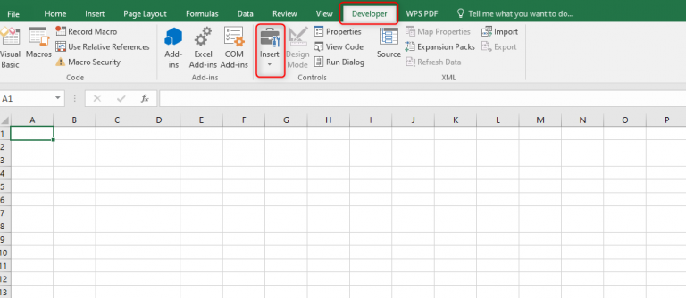 How to add a button in excel | Basic Excel Tutorial
