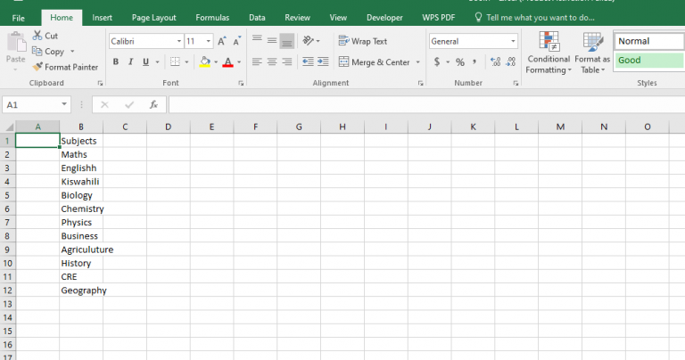 Number cells vertically in Excel | Basic Tutorial