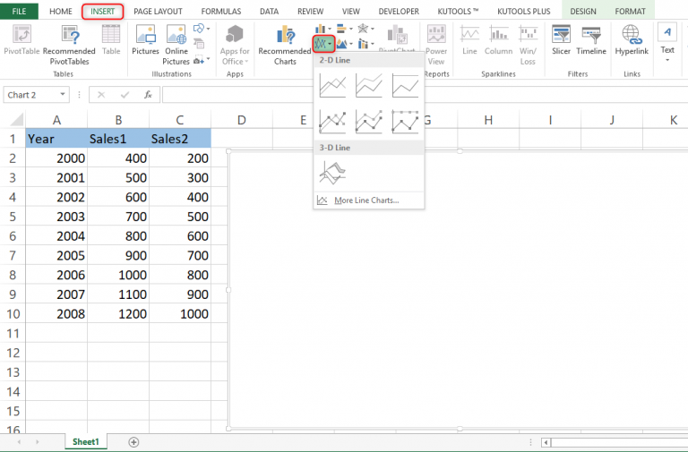 How to graph two lines in Excel | Basic Excel Tutorial