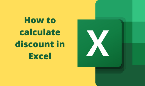 How to calculate discount in Excel