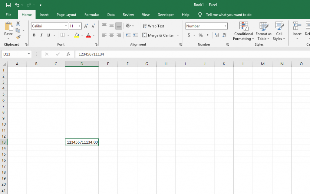 Preventing Excel from rounding off numbers - Full Guide