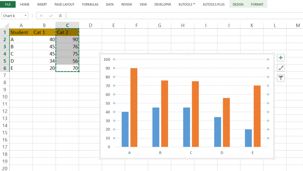 How to join two Excel Graphs together Basic Excel Tutorial