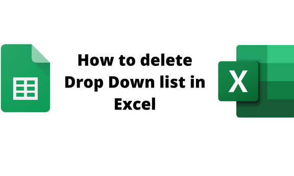 How to delete Drop Down list in Excel