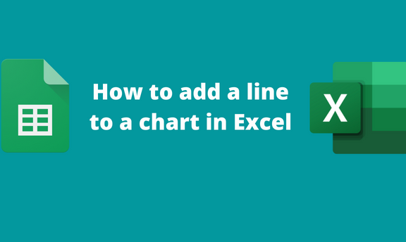 How To Add A Line To A Chart In Excel Basic Excel Tutorial