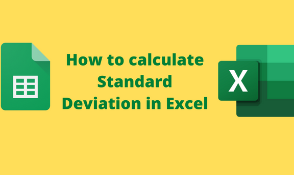 How to calculate Standard Deviation in Excel