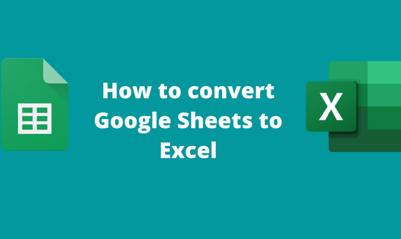 How to convert Google Sheets to Excel
