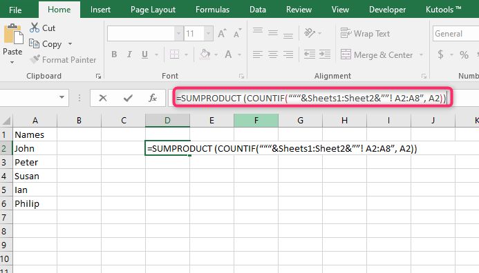 How To Count Across Multiple Sheets In Excel Basic Excel Tutorial