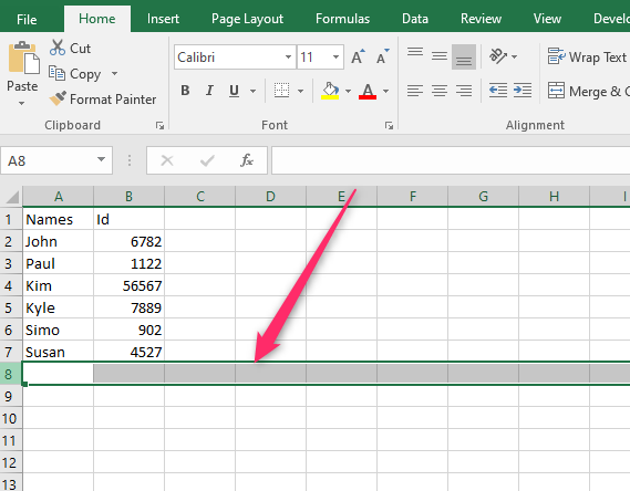 How To Delete Blank Rows At The Bottom In Excel Basic Excel Tutorial 6797