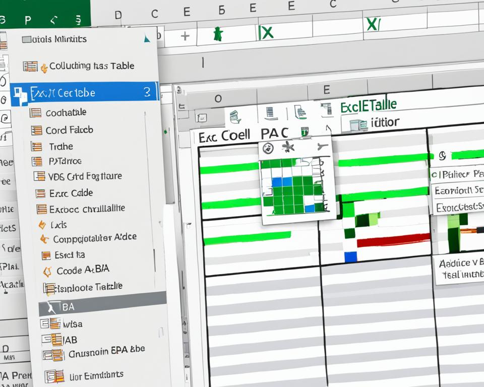 excel VBA code for pivot table